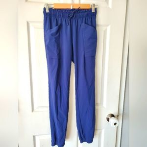 Athleta Girl Lined High Jump Jogger Blue Size: XL (14)